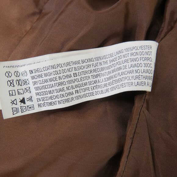 Forever 21 Brown Faux Leather Moto Jacket Small - Picture 8 of 10